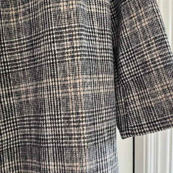 NWOT a new day Black and White Plaid Blazer XL - Picture 2 of 5